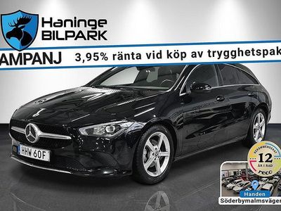 Begagnad Mercedes CLA200 Shooting Brake Progressive 163 HK (119 kW) 2020 Svart Kombi