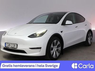Vit Begagnad 2021 Tesla Model Y Long Range AWD SUV | 350 990 kr (Bra pris)