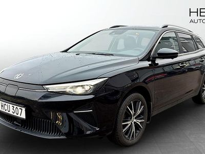 Svart Begagnad 2022 MG MG5 EV Luxury Kombi | 204 900 kr (Marknadspris)