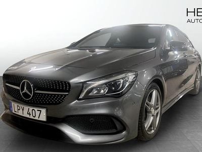 Grå Begagnad 2016 Mercedes CLA250 Shooting Brake AMG Kombi | 259 900 kr (Dyr)