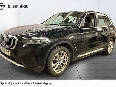 Begagnad BMW X3 190 HK (139 kW) 2021 Svart SUV