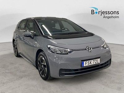 Grå Begagnad 2022 VW ID.3 Pro Performance Halvkombi | 279 000 kr (Marknadspris)