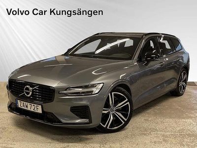 Grå Begagnad 2021 Volvo V60 R-Design Kombi | 319 900 kr (Marknadspris)