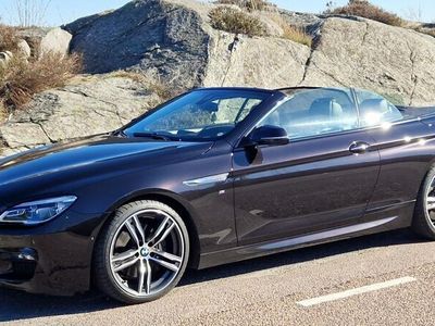 begagnad BMW 640 Cabriolet i M Sport svensksåld lågmilad