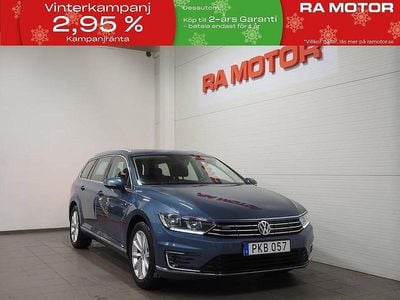 Blå Begagnad 2017 VW Passat GTE Kombi | 169 900 kr (Bra pris)