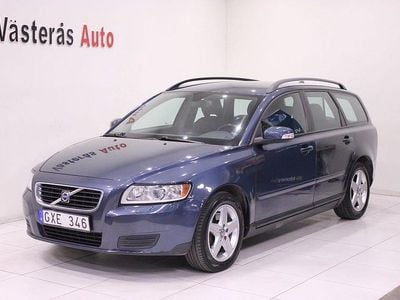 Begagnad Volvo V50 Kinetic 136 HK (100 kW) 2008 Blå Kombi