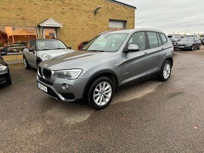 Grå Begagnad 2015 BMW X3 SUV | 209 500 kr (Dyr)