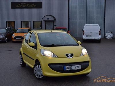Begagnad Peugeot 107 68 HK (50 kW) 2008 Gul Halvkombi