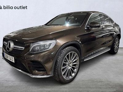 Mörkbrun Begagnad 2017 Mercedes GLC220 AMG Sportkupé | 339 000 kr (Marknadspris)