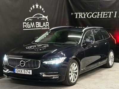 Mörkblå (blå) Begagnad 2016 Volvo V90 Inscription Kombi | 249 800 kr (Lite dyr)