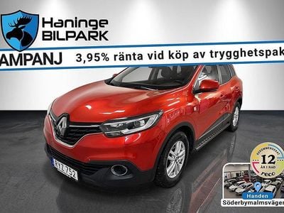 Röd Begagnad 2016 Renault Kadjar LIMITED SUV | 99 995 kr (Marknadspris)