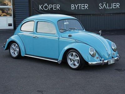 Safirblå Begagnad 1964 VW Beetle Sportkupé | 139 000 kr
