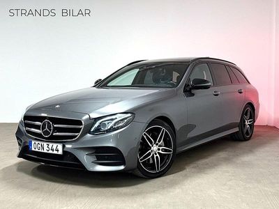 Grå Begagnad 2016 Mercedes E220 AMG Kombi | 339 000 kr (Dyr)