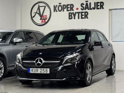 Begagnad Mercedes A200 136 HK (100 kW) 2016 Svart Halvkombi
