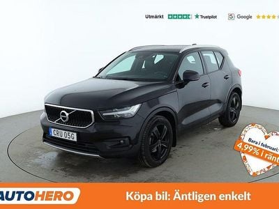 Begagnad Volvo XC40 Momentum 151 HK (111 kW) 2020 Svart SUV