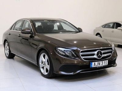 Begagnad Mercedes E350 Avantgarde 258 HK (189 kW) 2017 Brun Sedan
