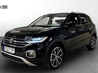 Svart Begagnad 2019 VW T-Cross Comfortline SUV | 199 900 kr (Marknadspris)