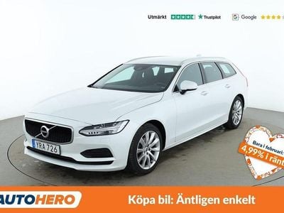 Vit Begagnad 2018 Volvo V90 Momentum Kombi | 258 000 kr (Marknadspris)