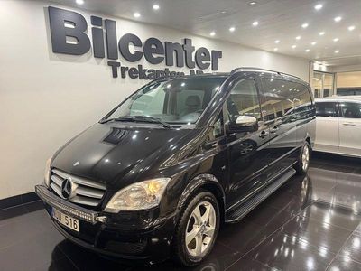 Svart Begagnad 2012 Mercedes Viano Minibuss | 159 900 kr (Marknadspris)