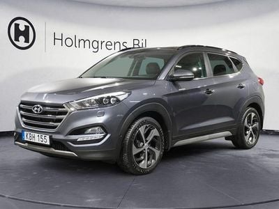 Mörkgrå Begagnad 2018 Hyundai Tucson SUV | 209 800 kr (Marknadspris)