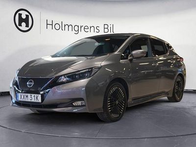 Dark metal grey Begagnad 2022 Nissan Leaf N-Connecta Halvkombi | 169 900 kr (Marknadspris)