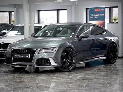 Begagnad Audi RS7 Sportback 560 HK (411 kW) 2014 Grå Halvkombi