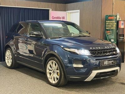 Begagnad Land Rover Range Rover evoque 190 HK (139 kW) 2012 Mörkblå SUV