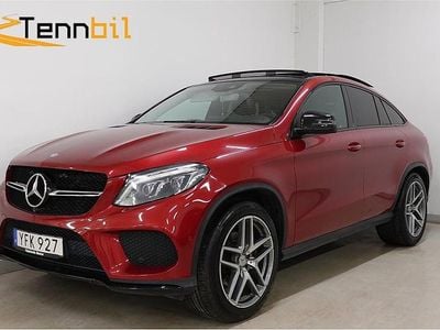 Röd Begagnad 2016 Mercedes GLE350 AMG Sportkupé | 379 900 kr (Superpris)