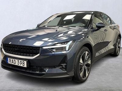 Begagnad Polestar 2 Plus 309 kW (421 HK) 2022 Mörkblå Halvkombi