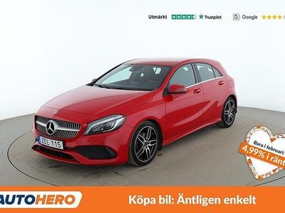 Begagnad Mercedes A180 124 HK (91 kW) 2017 Röd Halvkombi