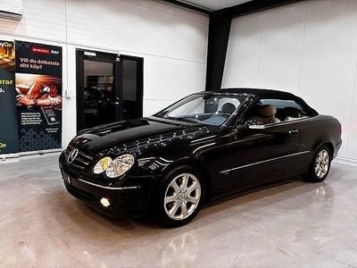 Begagnad Mercedes CLK200 Avantgarde 2004 Svartmetalic Cab