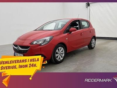 Begagnad Opel Corsa Enjoy 90 HK (66 kW) 2017 Röd Halvkombi