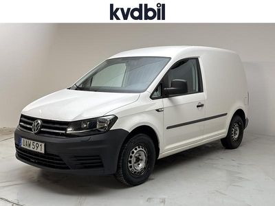 Vit Begagnad 2016 VW Caddy Minibuss | 89 000 kr