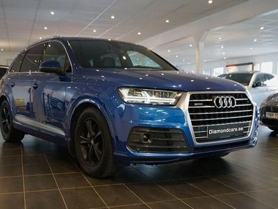 begagnad Audi Q7 Quattro 3.0 TDI TipTronic S-Line 7-sits Drag 2017, SUV