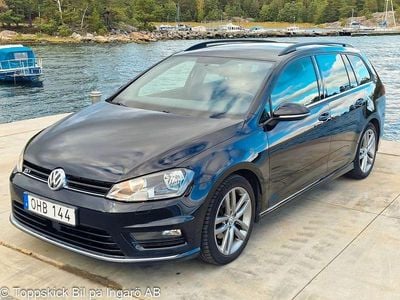Svart Begagnad 2016 VW Golf VII GT Kombi | 129 000 kr (Marknadspris)