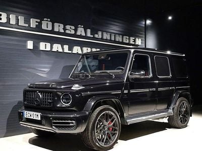 Svart Begagnad 2023 Mercedes G63 AMG Exclusive SUV | 1 799 000 kr (Superpris)