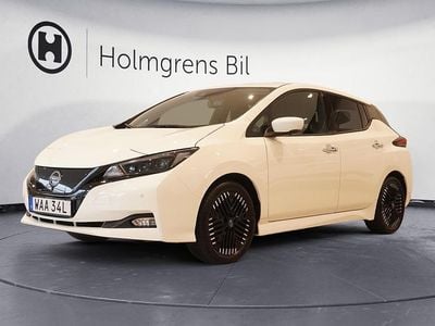Vit Begagnad 2022 Nissan Leaf N-Connecta Halvkombi | 149 900 kr (Bra pris)