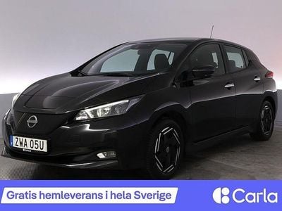 Vit Begagnad 2021 Nissan Leaf 360º Halvkombi | 159 990 kr (Marknadspris)