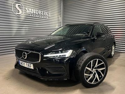 Svart Begagnad 2019 Volvo V60 Momentum Kombi | 258 500 kr (Marknadspris)
