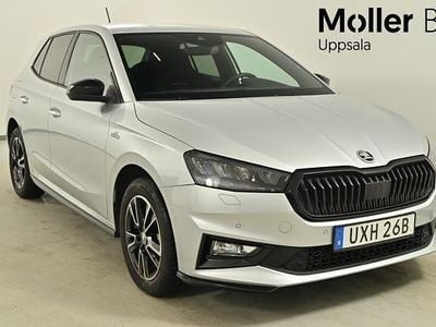 Silver (brilliant silver metallic) Begagnad 2024 Skoda Fabia Monte Carlo Halvkombi | 214 000 kr (Marknadspris)