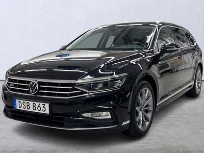 Svart Begagnad 2021 VW Passat Kombi | 244 800 kr (Marknadspris)