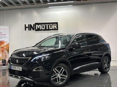Begagnad Peugeot 3008 GT-line 131 HK (96 kW) 2018 Svart SUV