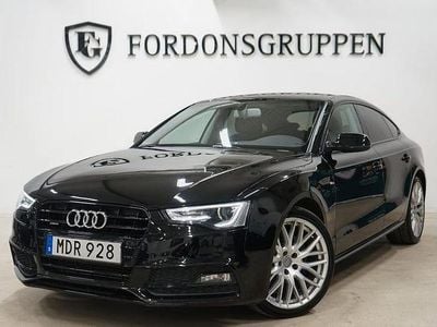 Svart Begagnad 2016 Audi A5 Sportback Sport Halvkombi | 199 800 kr (Bra pris)