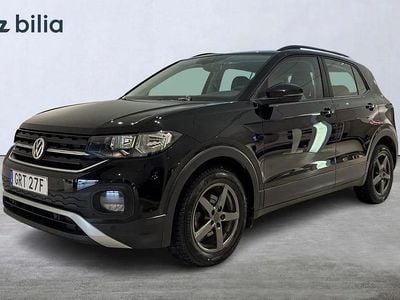 Svart Begagnad 2020 VW T-Cross SUV | 169 000 kr (Marknadspris)
