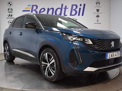 Blå Begagnad 2024 Peugeot 3008 GT SUV | 269 500 kr (Marknadspris)