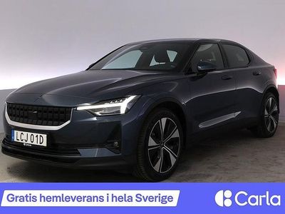 Mörkblå Begagnad 2022 Polestar 2 Pilot-lite Halvkombi | 356 990 kr (Marknadspris)