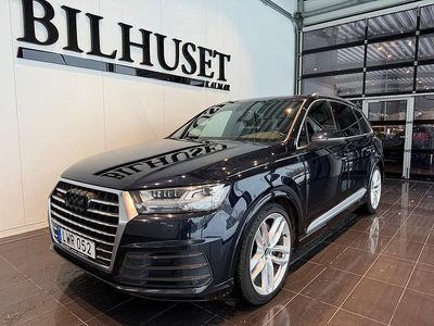 Blå Begagnad 2015 Audi Q7 S-Line SUV | 269 900 kr (Marknadspris)