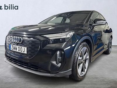 Begagnad Audi Q4 Sportback e-tron Comfort 222 kW (303 HK) 2023 Svart SUV