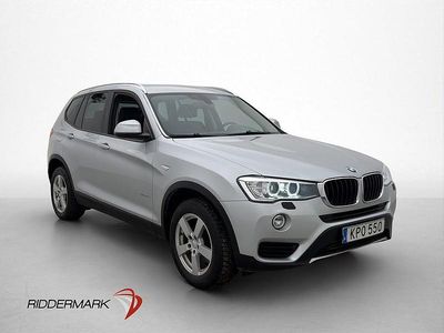 Begagnad BMW X3 190 HK (139 kW) 2014 Silver SUV