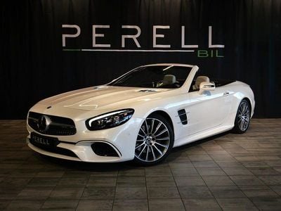 Begagnad Mercedes SL400 AMG line 367 HK (269 kW) 2018 Vit Cab